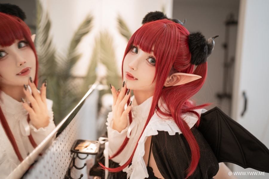 知名动漫Coser@rioko凉凉子 喜多川海梦 梦魔利兹-像素点