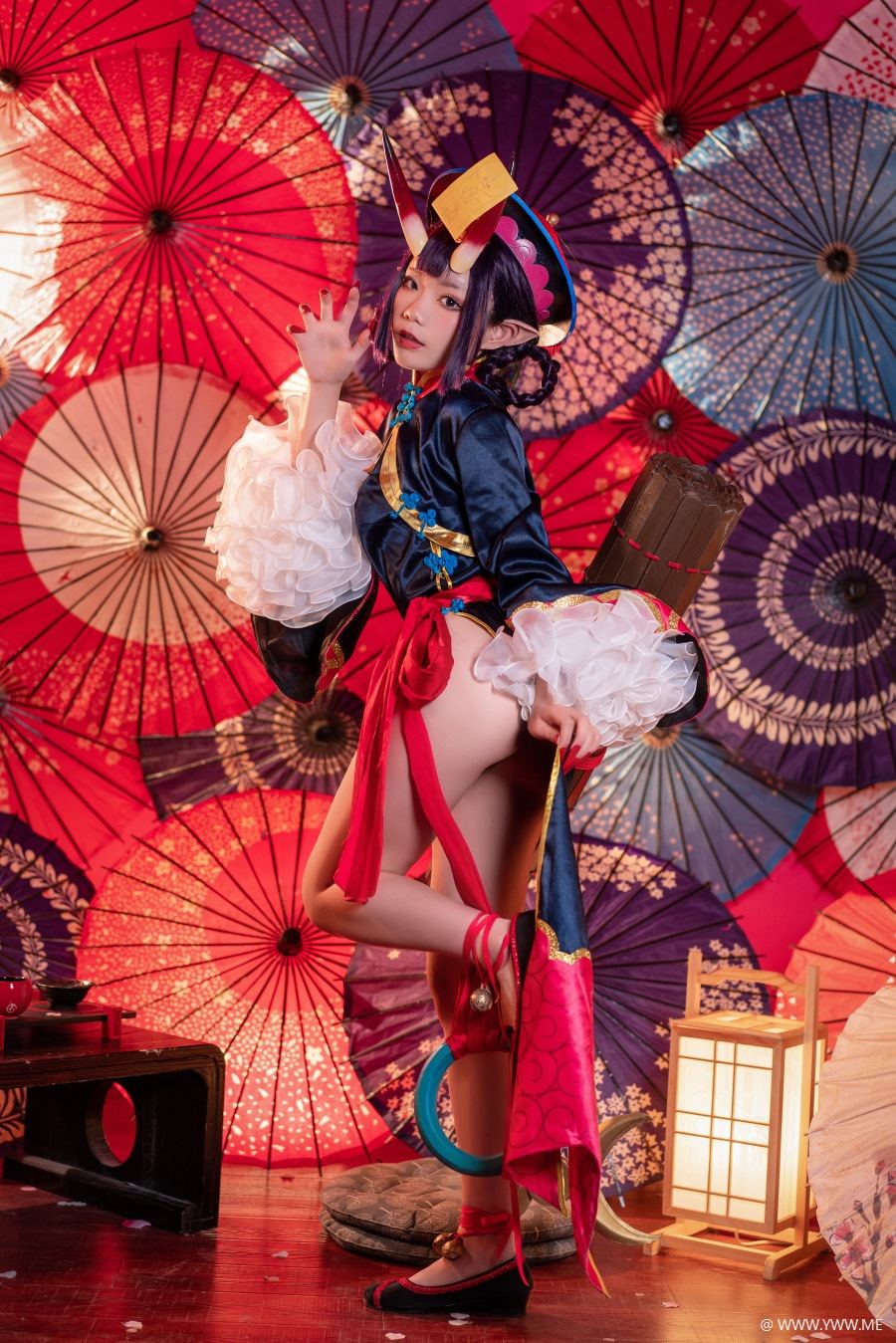 推特COS@王胖胖u VOL.009 fate酒吞僵尸童子-像素点