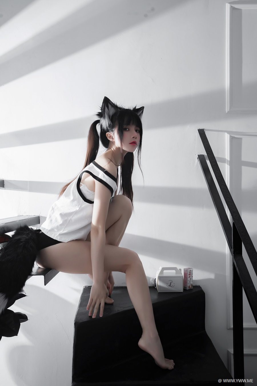 萝莉风COS 桜桃喵 – 狼崽崽-像素点