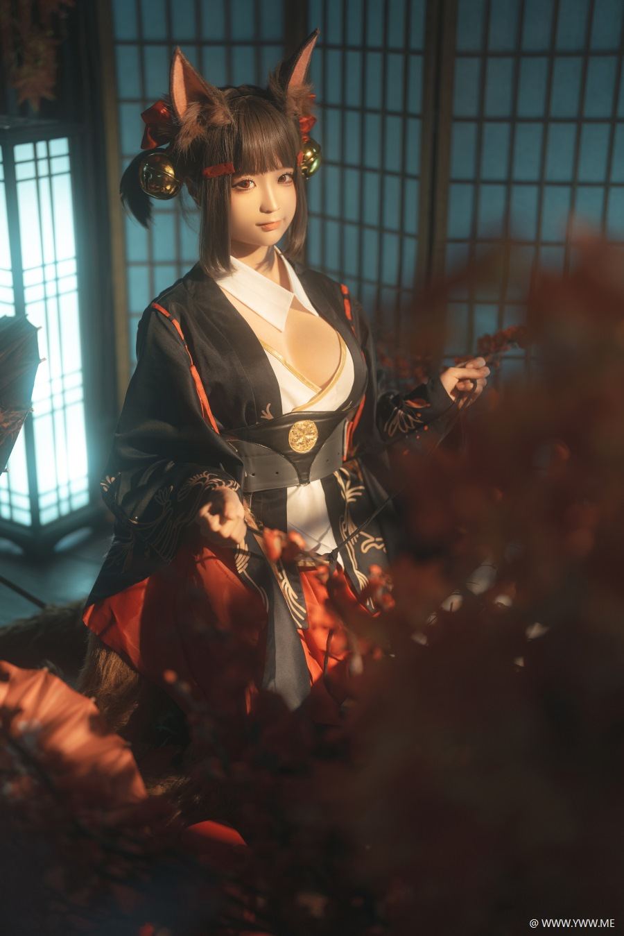 知名Coser@蠢沫沫 小赤城-像素点