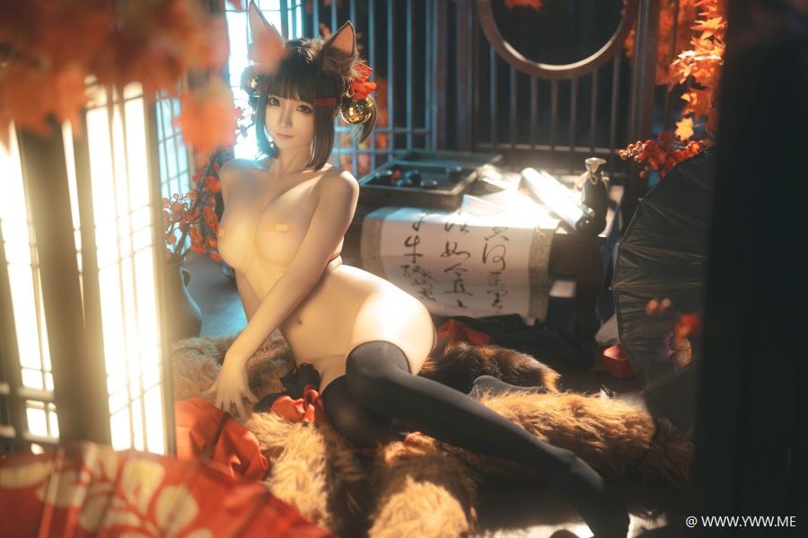 知名Coser@蠢沫沫 小赤城-像素点