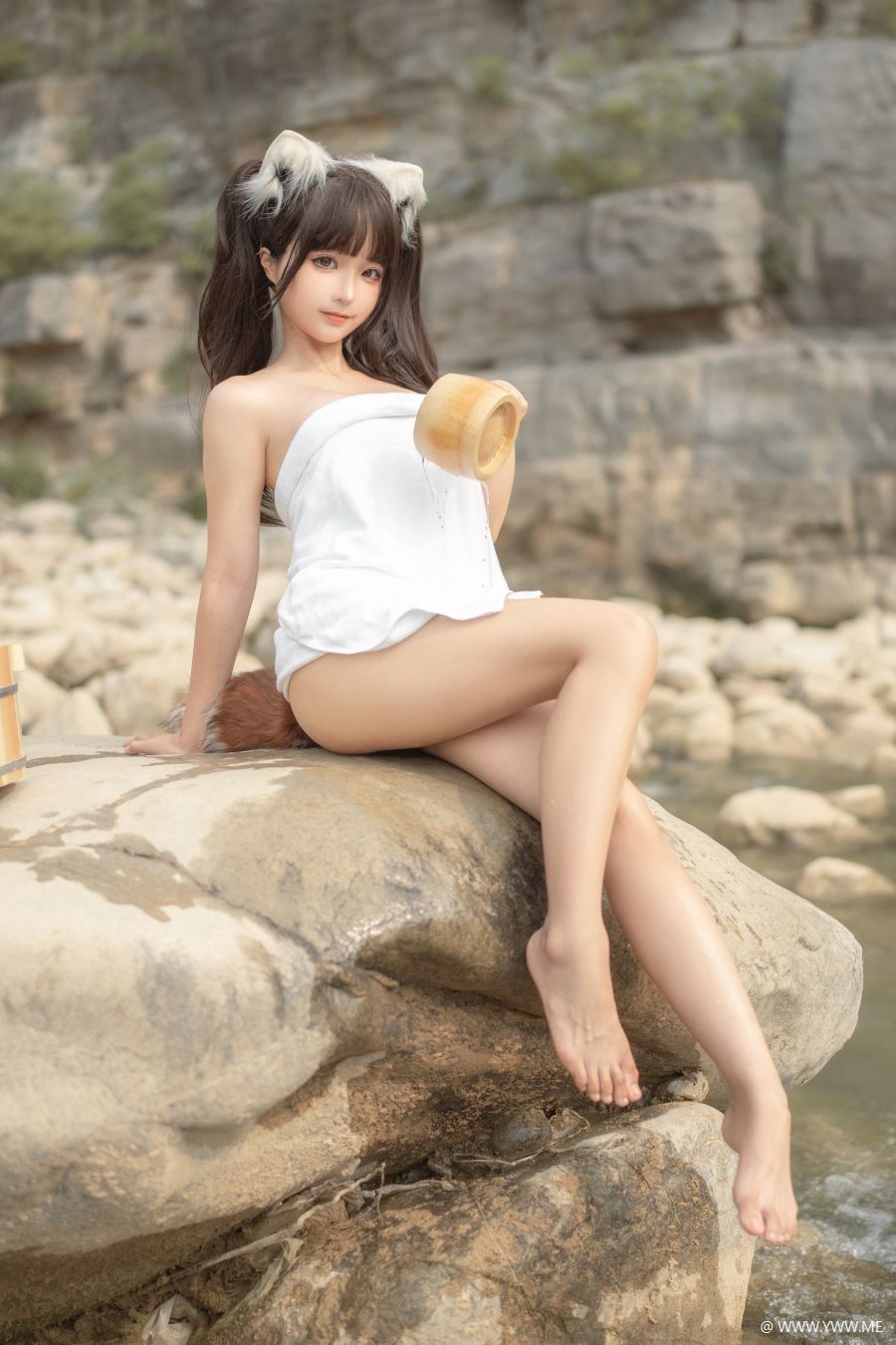 知名Coser@蠢沫沫 小熊猫-像素点