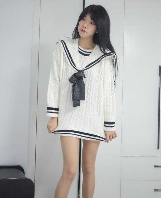 [MSLASS梦丝女神] 2021.11.17 NO.168 白衣大长腿 韩飞儿