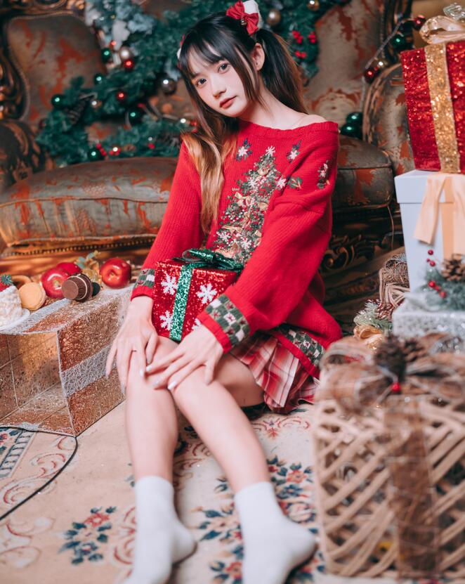 [YWW.ME] 2022.04.26 温馨圣诞 兔子Zzz不吃胡萝卜
