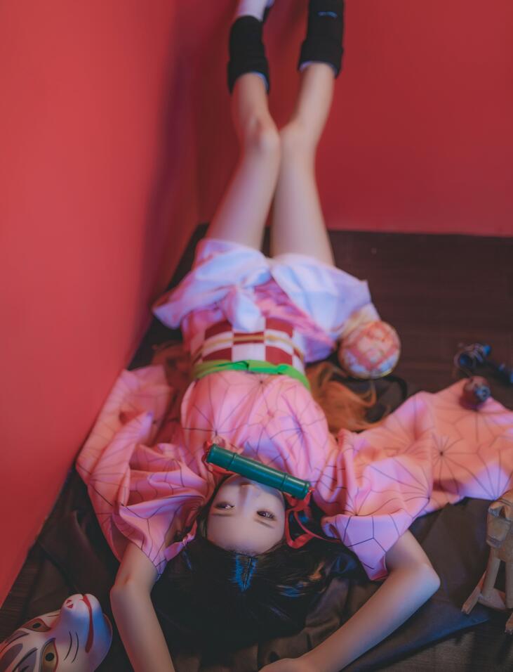 [YWW.ME] 2022.05.02 COSPLAY 弥豆子 桜桃喵