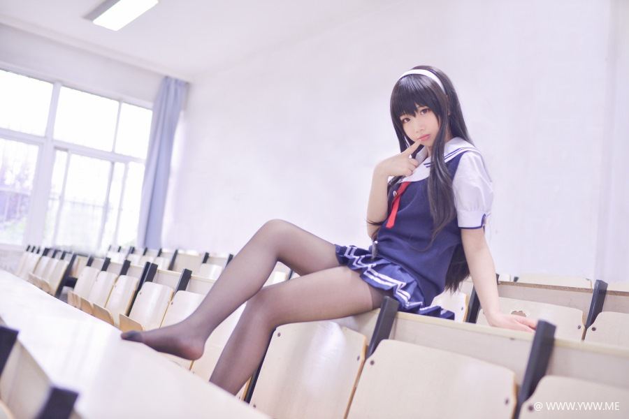 人气Coser小姐姐@雪琪SAMA – 路人女主的养成方法-霞之丘诗羽-像素点