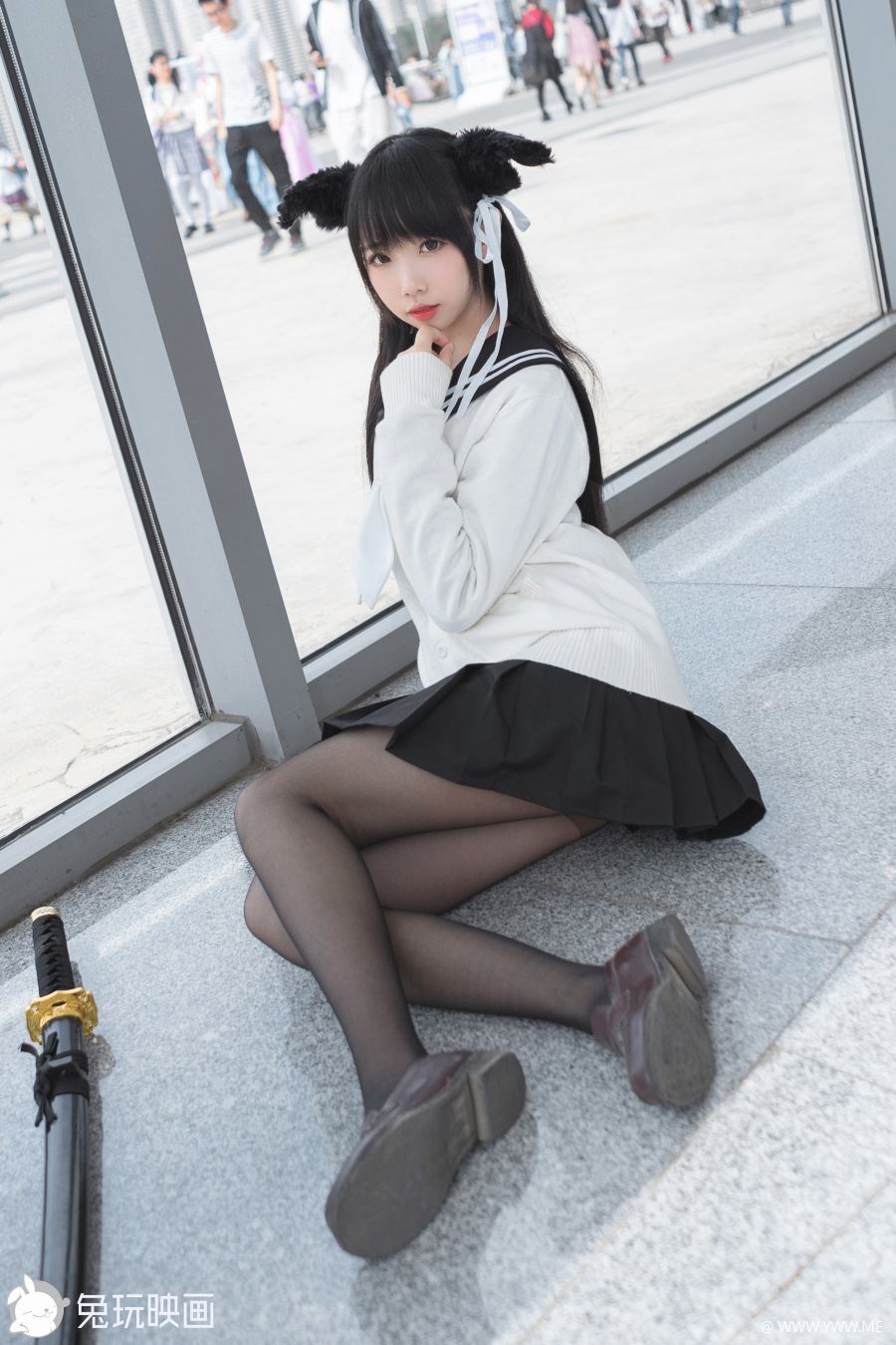 人气Coser小姐姐@雪琪SAMA – 漫展上的小姐姐-像素点