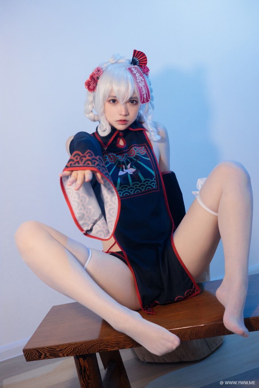 COS美女 疯猫ss – 2022夏日限定A本 小僵尸-像素点