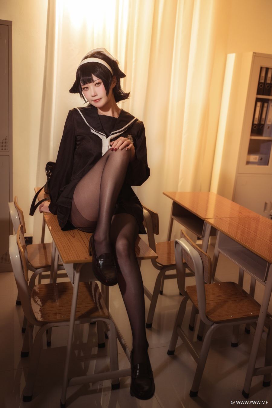贞子蜜桃 – 碧蓝航线 爱宕高雄制服-像素点