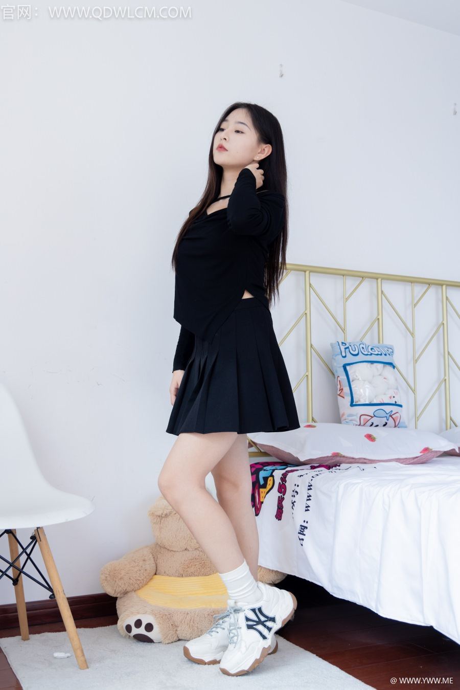 物恋传媒 NO.1324 美兔-浪花朵朵-像素点