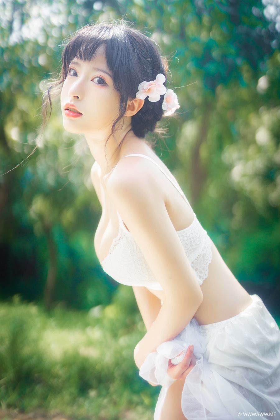 清水由乃 – 蕾丝花园-像素点