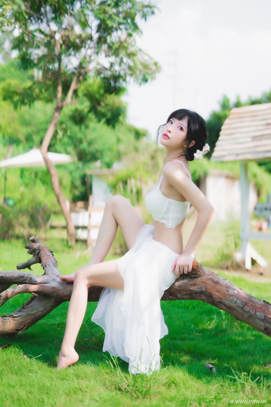 清水由乃 – 蕾丝花园-像素点