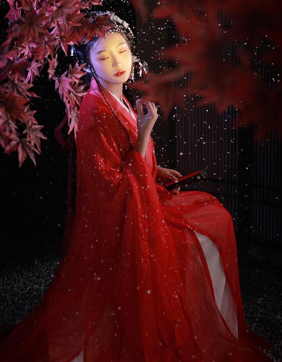 [YWW.ME] 2022.06.28 夜深知雪重 nya酱的铃铛铛