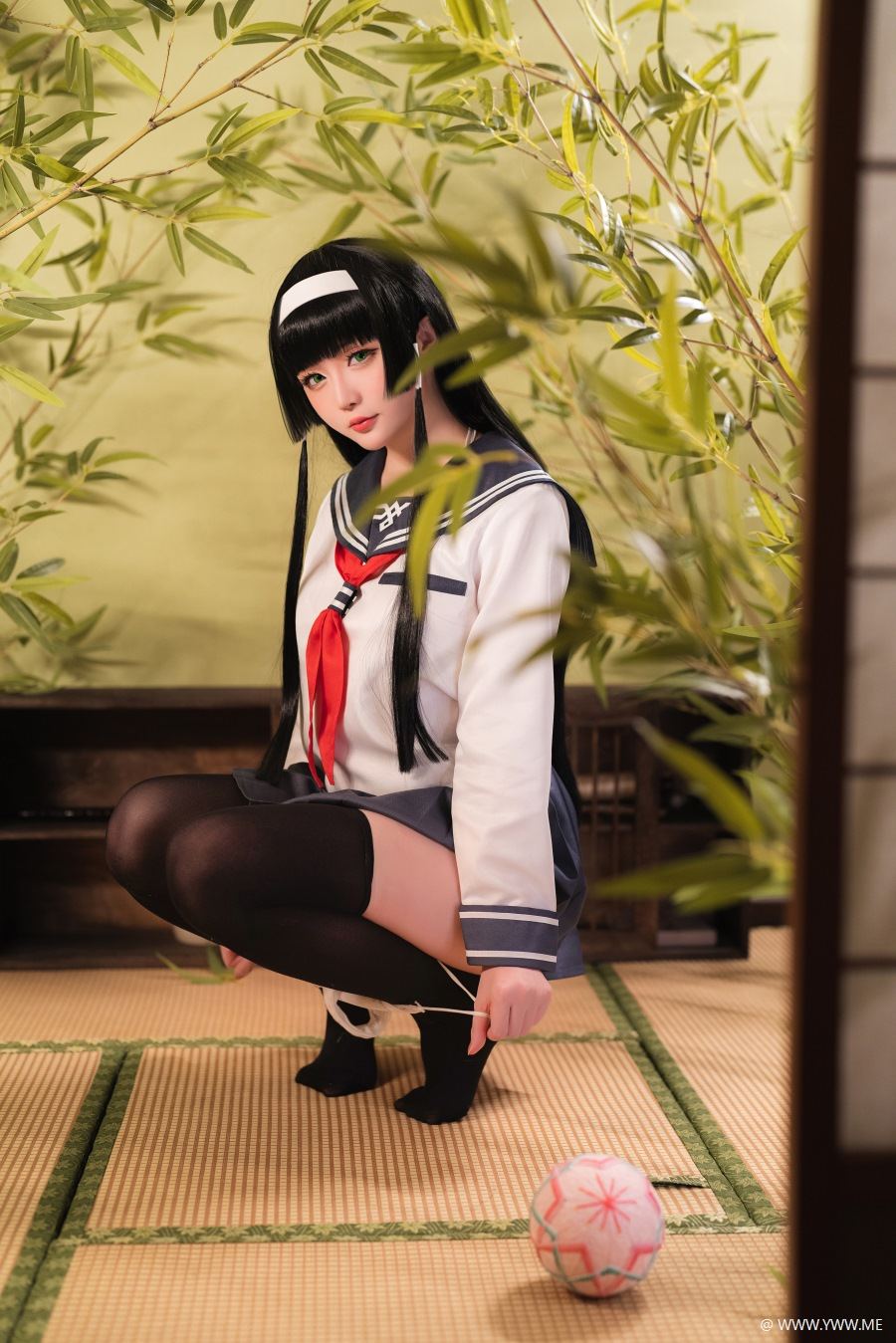 Coser小姐姐星之迟迟 VOL.127 莲花JK-像素点