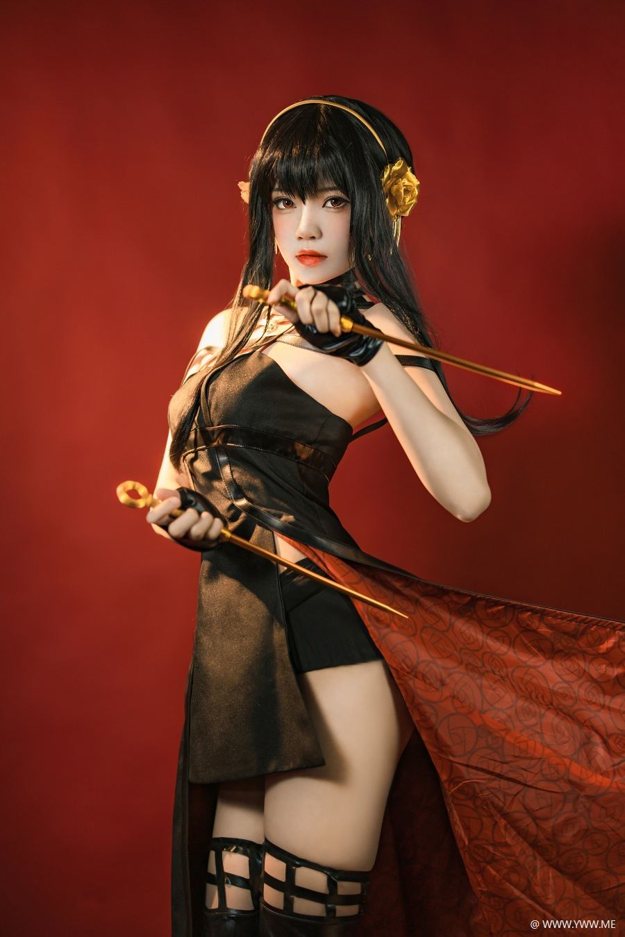 萝莉风COS 桜桃喵 – 约尔-像素点