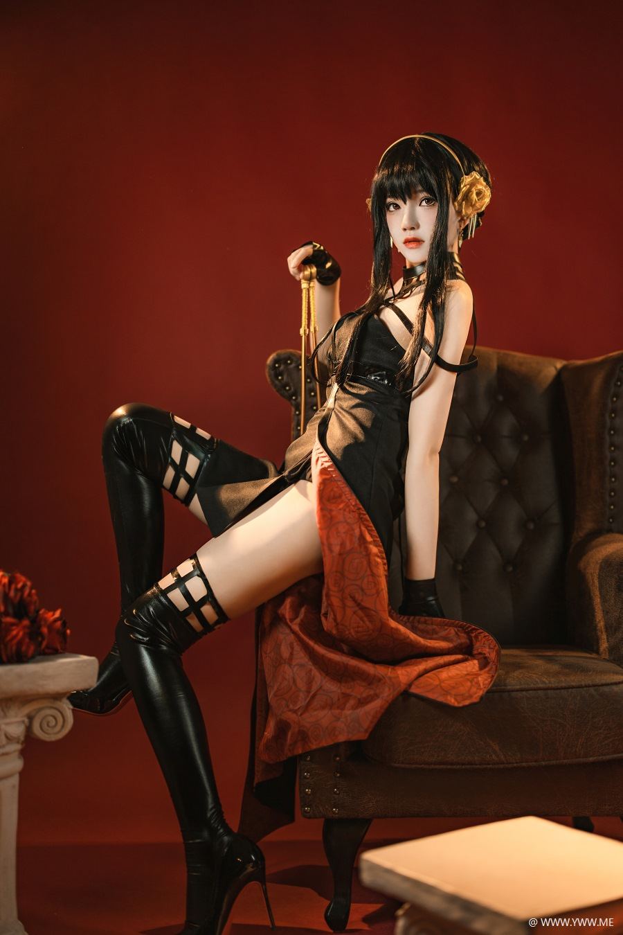 萝莉风COS 桜桃喵 – 约尔-像素点