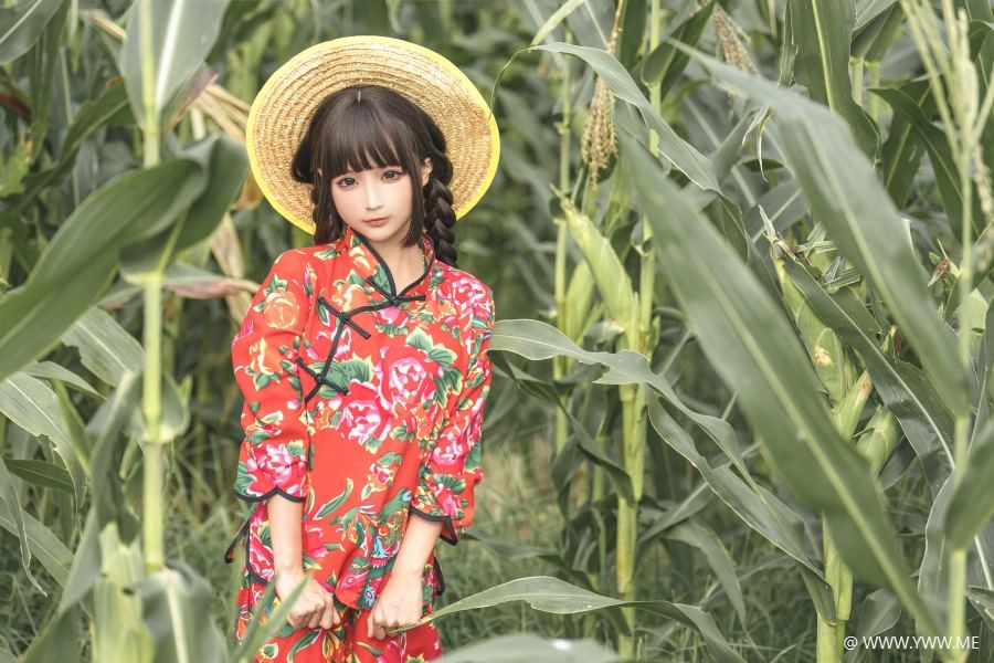 知名Coser@蠢沫沫 苞米地的故事-像素点