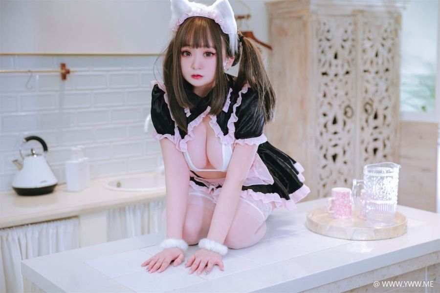 恩田直幸 – 猫耳黑粉女仆-像素点