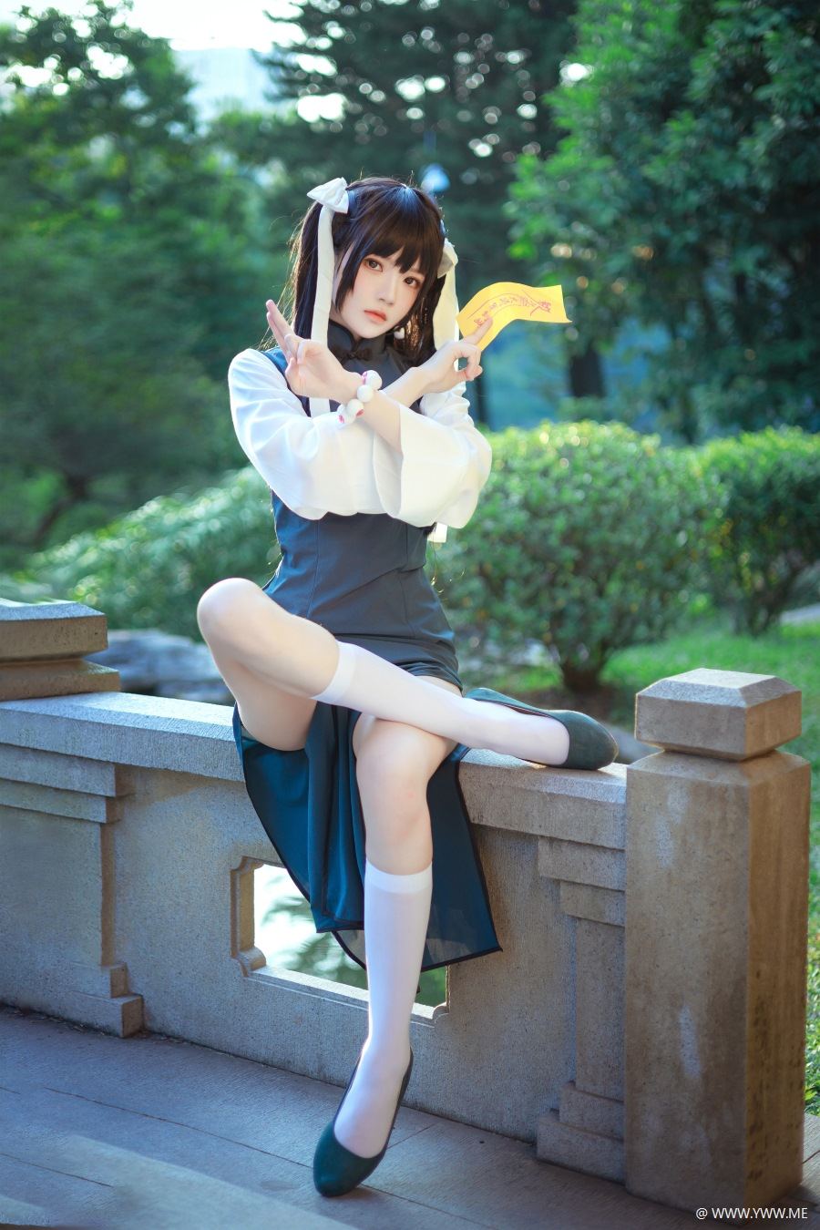 萝莉风COS 桜桃喵 – 药指-像素点