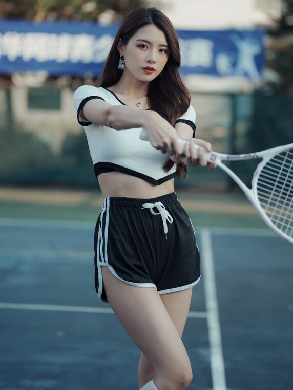 [YWW.ME] 2022.07.29 网球少女 滕静