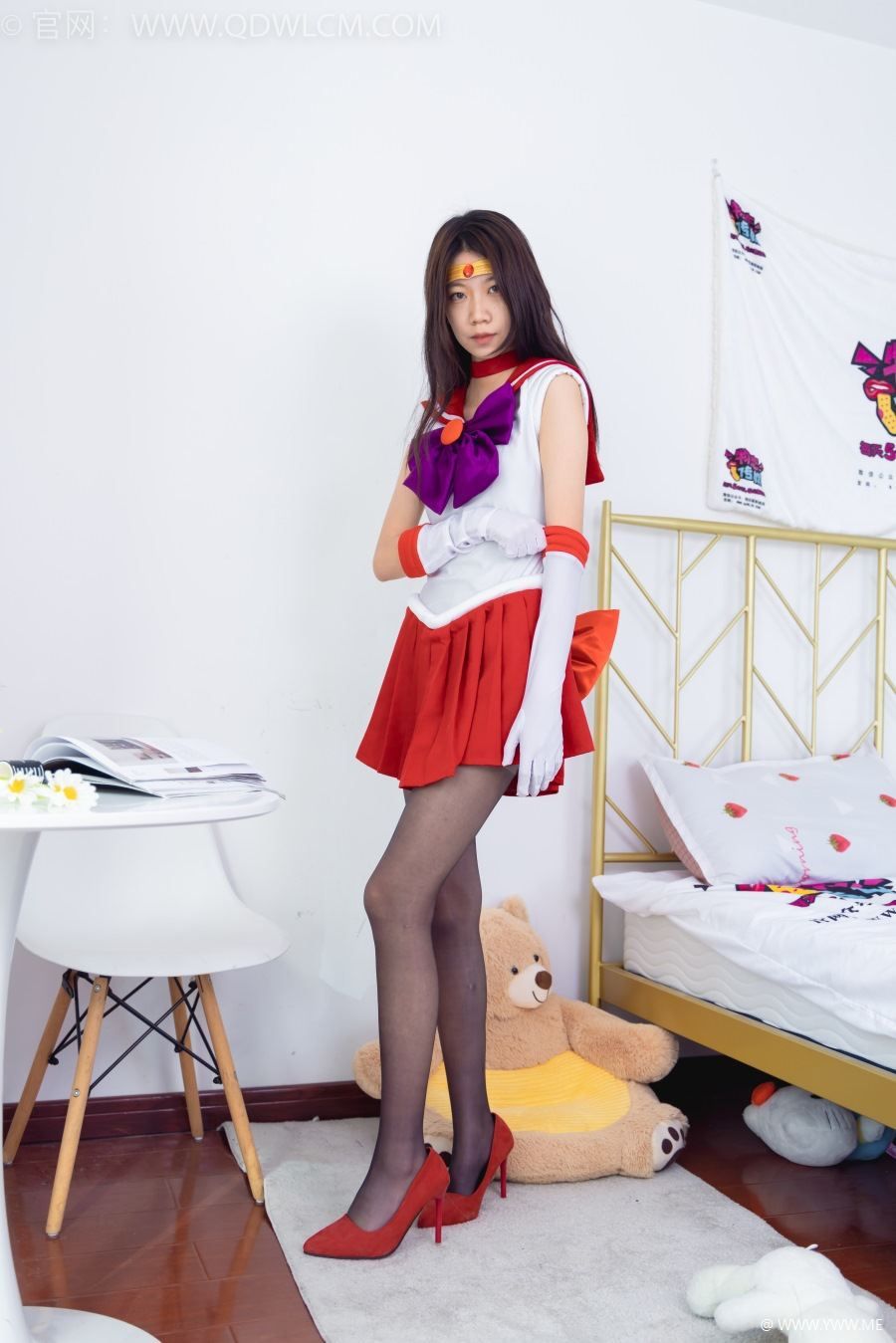 物恋传媒 NO.1445 纤纤-美少女战士-像素点