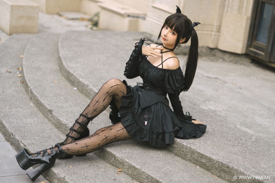 知名Coser@蠢沫沫 双马尾小恶魔-像素点
