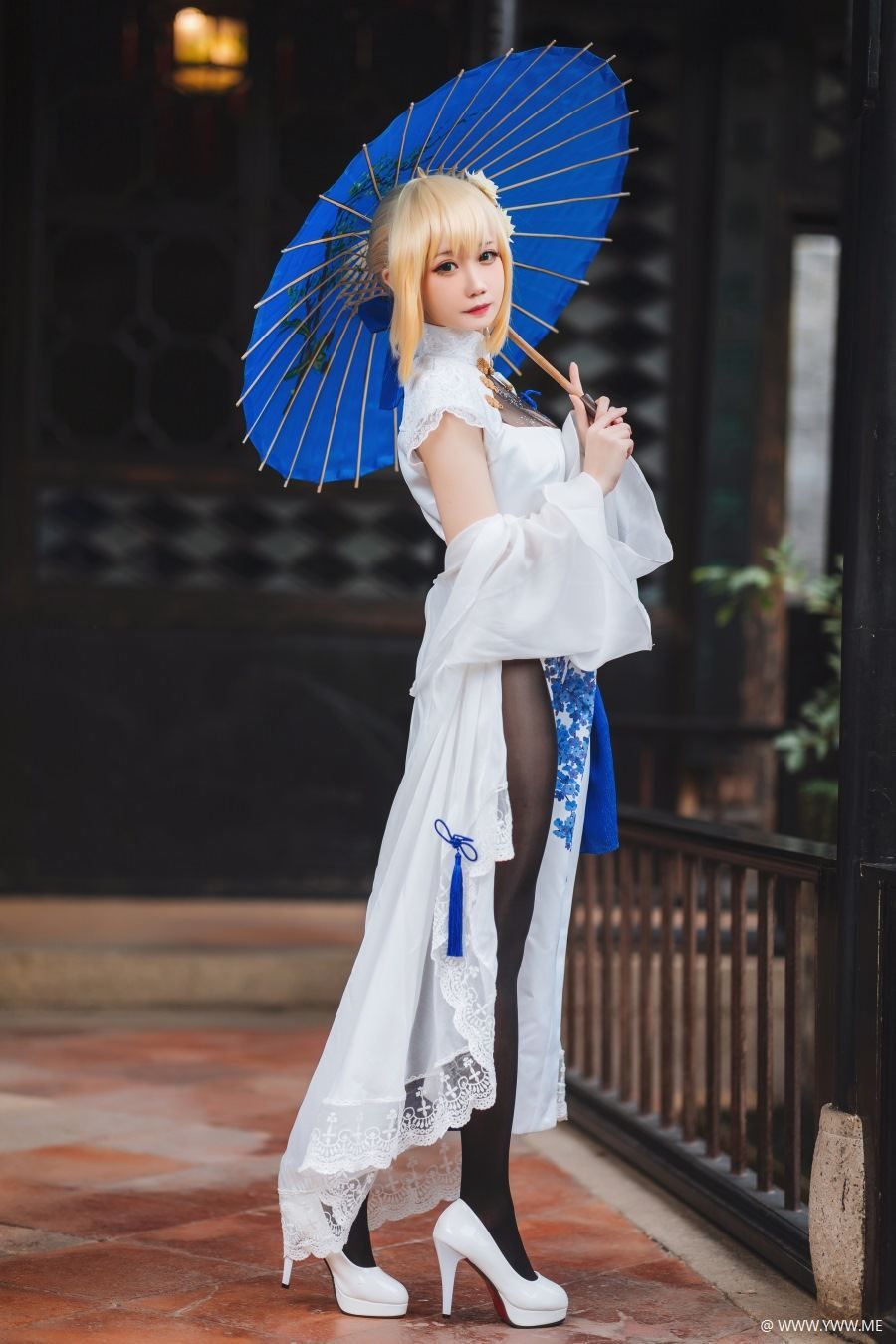 焖焖碳 – Saber旗袍-像素点