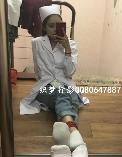 织梦行影摄影作品 NO.003 护士服棉袜
