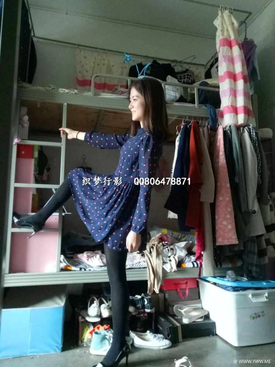 织梦行影摄影作品 NO.004 宿舍黑丝高跟-像素点