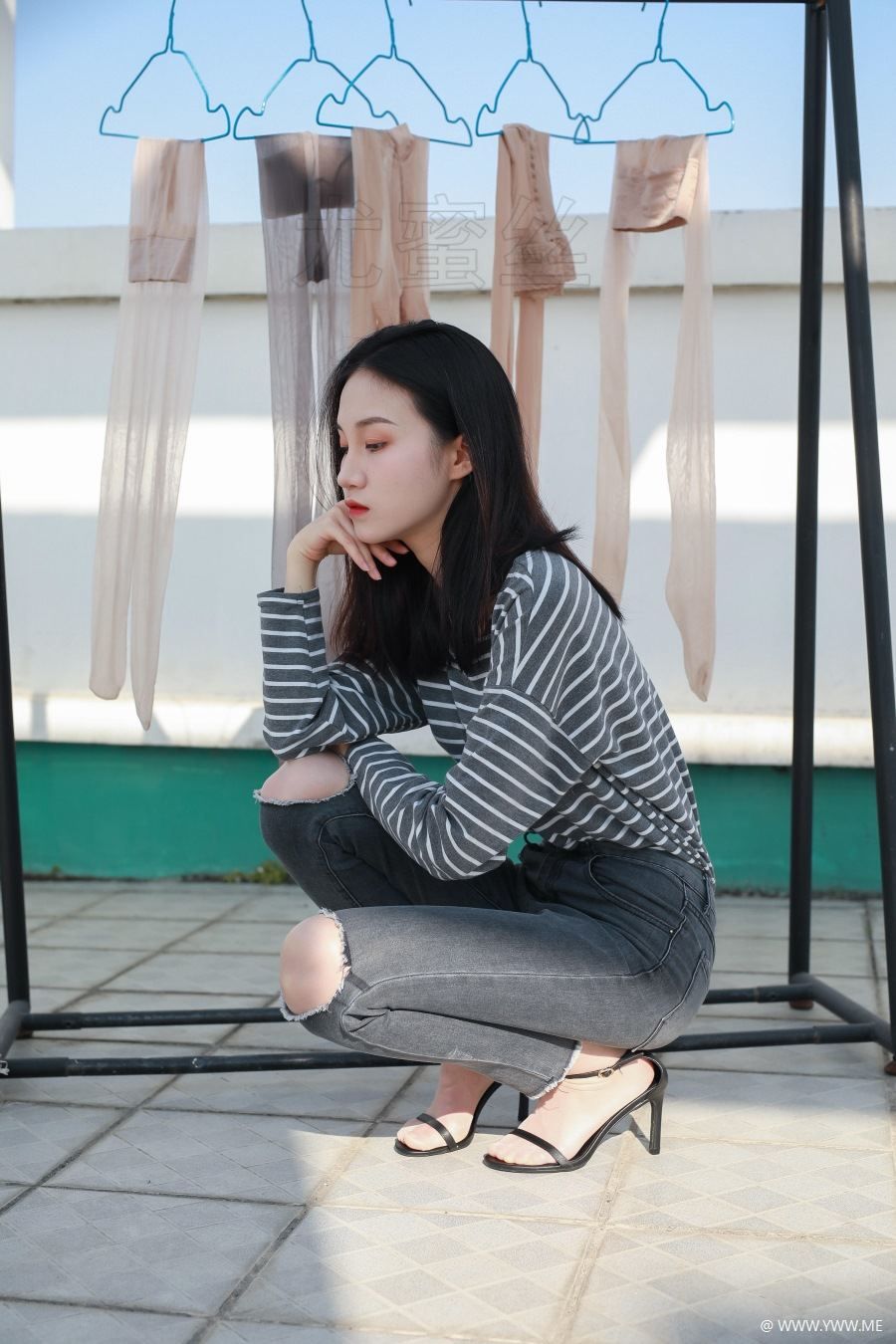 尤蜜思 NO.008 穿搭写真-像素点