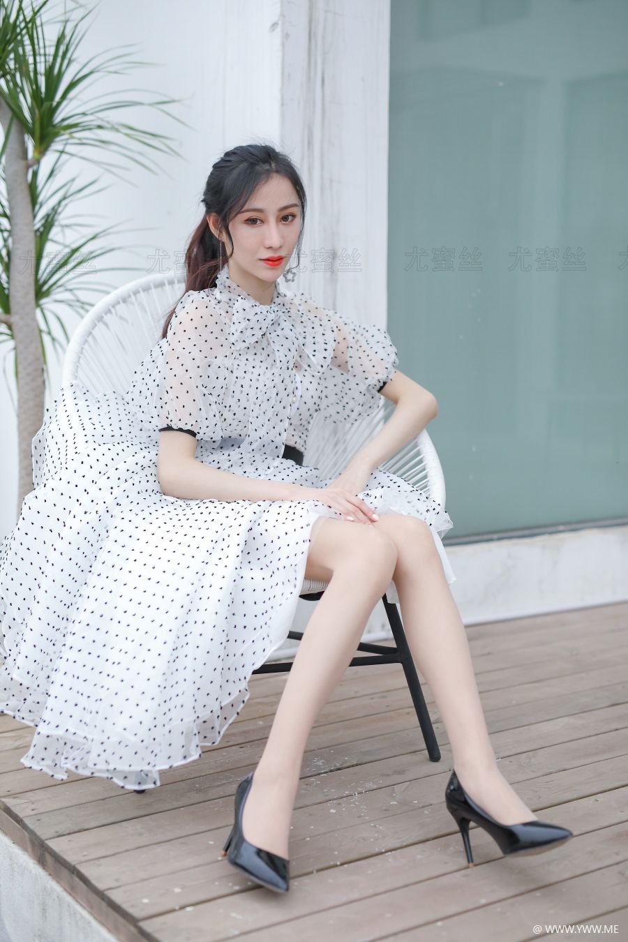 尤蜜思 NO.022 穿搭写真-像素点