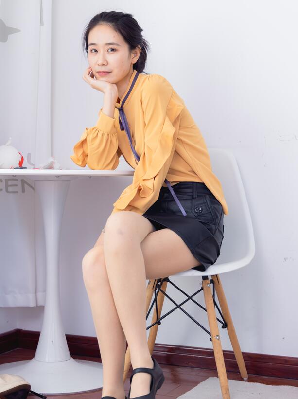 物恋传媒 NO.1496 菜菜-橘色郁金香