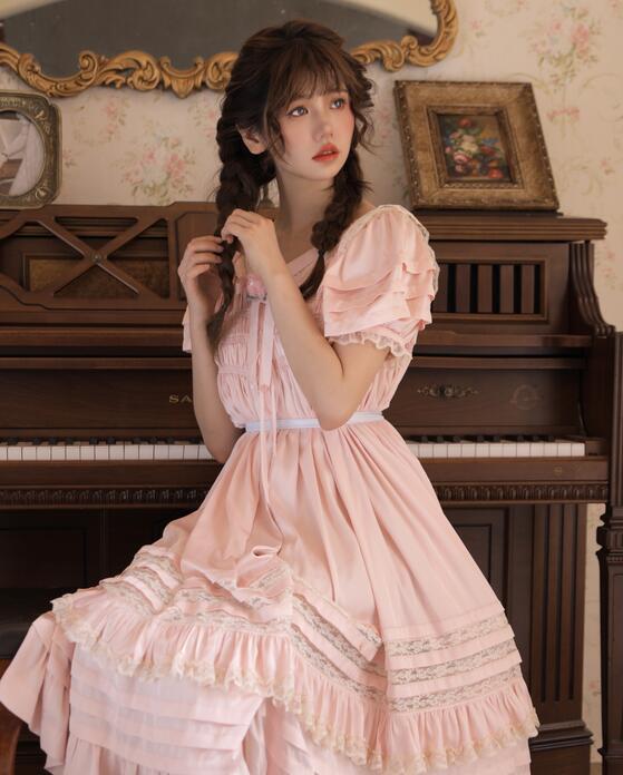 [YWW.ME] 2022.11.01 粉色连衣裙 林木婷子