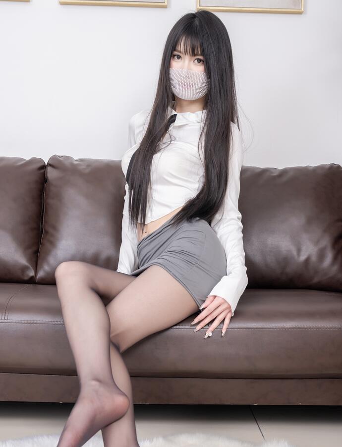 [SSA丝社] NO.1611 丽莎 超薄黑丝袜（下）超清版
