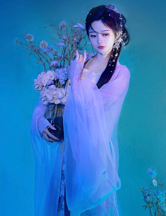 [YWW.ME] 2023.01.10 她是那一抹蓝 怀里猫ovo