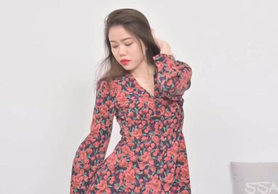 [SSA丝社] 短片 NO.349 淑贞 开裆黑色丝袜