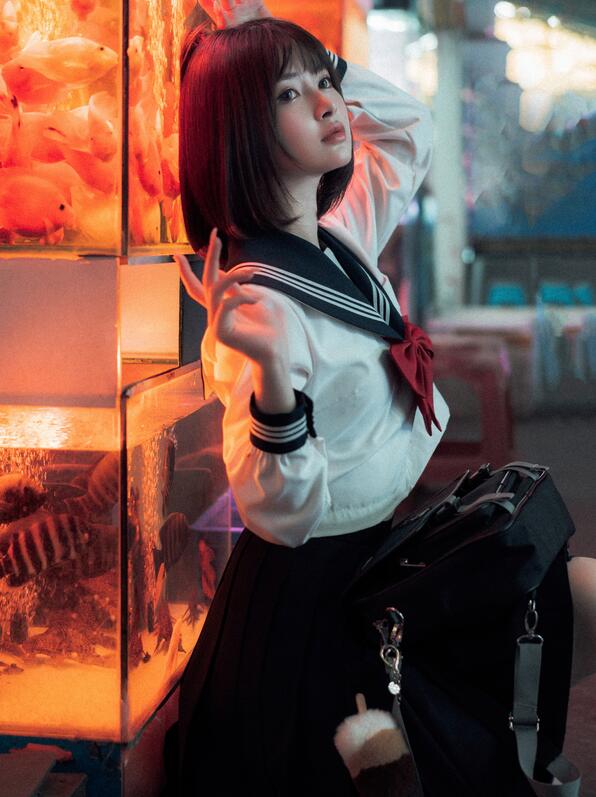 [YWW.ME] 2023.02.27 金鱼jk 河豚抚子
