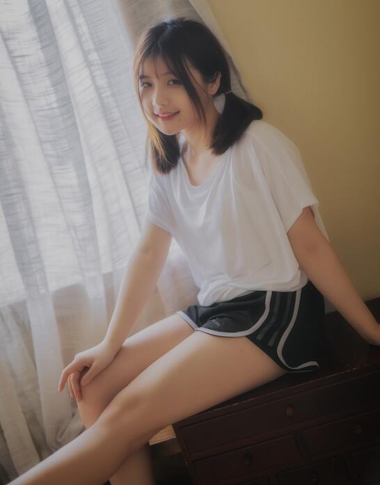 [YWW.ME] 2023.04.02 午后少女 ake阿颗好饿呀