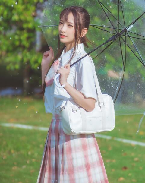 [YWW.ME] 2023.05.19 JK制服少女 coser月凌儿