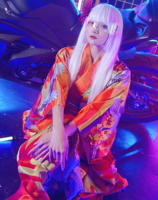 [YWW.ME] 2023.06.18 赛博电子姬 兔子Zzz不吃胡萝卜