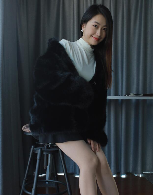[IESS异思趣向] 2023.12.05 丝享家 1603 小婕《黑色大衣》