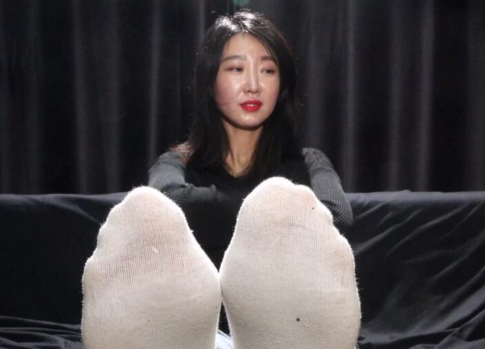[A&F] Beautiful Girl asia NO522 sock foot 4K
