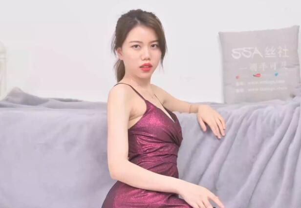 [SSA丝社] 短片 NO.403 淑贞 红色连衣裙