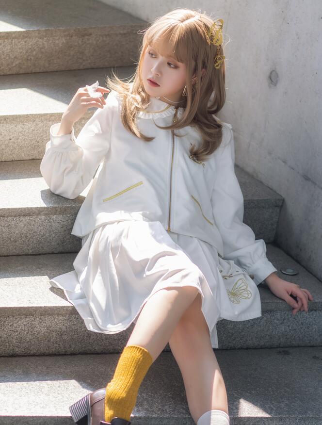 [YWW.ME] 2023.07.21 幻蝶JK AKIMOTO帽衫