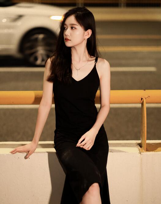 [YWW.ME] 2023.10.15 桥上夜晚 迪丽热鸭