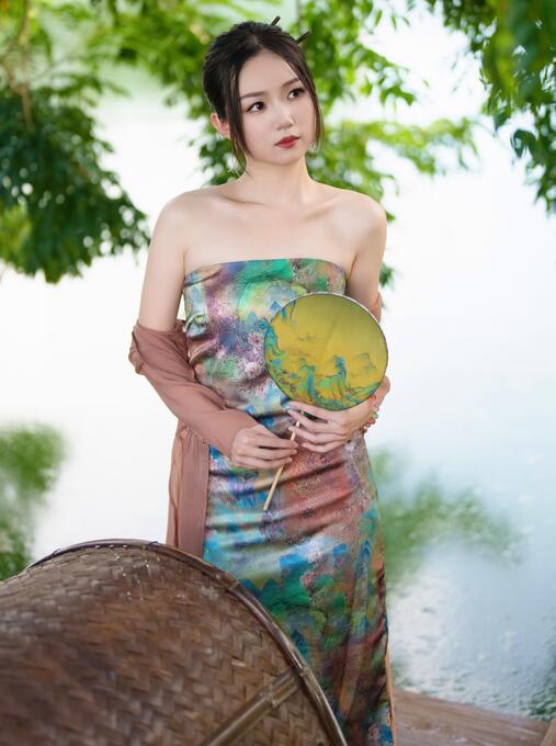 [YWW.ME] 2023.10.17 新中式写真 迪丽热鸭