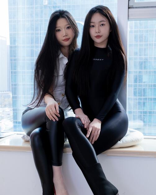 物恋传媒 NO.1887 小竹&美兔-黑白分明