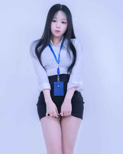 [Glamarchive] Woo U (우유) Vol.12 – OFFICE LOOK