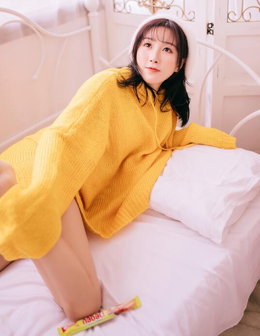 [YWW.ME] 2023.11.26 黄色毛衣 yuki