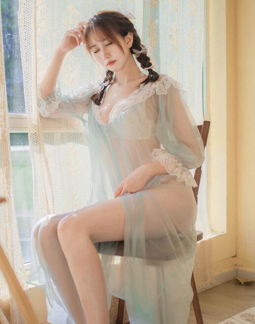 [YWW.ME] 2023.12.10 蓝纱衣 念雪ww
